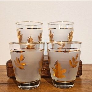 Four Libbey Juice Glasses